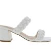 Heeled Sandals * | Best Pirce Women'S Bellini Fuss Dress Sandals White