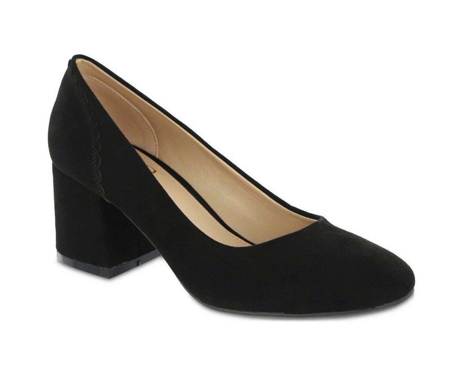 Block Heels * | Brand New Women'S Mia Amore Danila-W Pumps Black