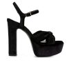 Platform Heels * | New Women'S Rag & Co Liddel Dress Sandals Black