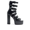 Platform Heels * | New Women'S London Rag Sarouchi Platform Dress Sandals Black