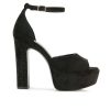 Platform Heels * | Discount Women'S Rag & Co Beaty Platform Dress Sandals Black