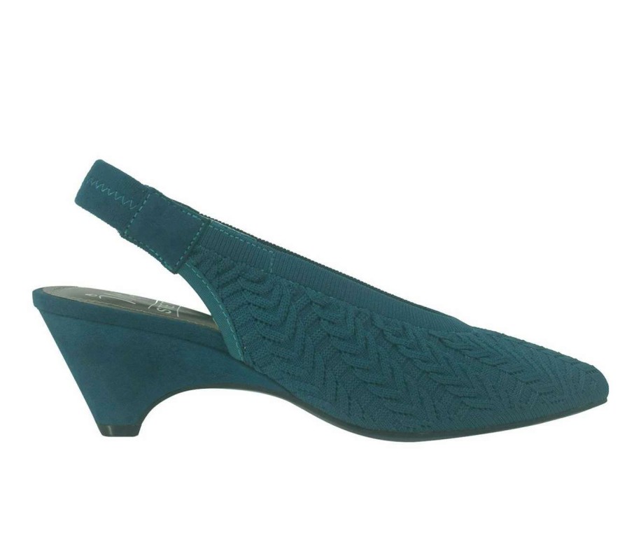 Wedge Heels * | Hot Sale Women'S Impo Elaira Wedge Pumps Peacock