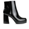 Heeled Boots * | Coupon Women'S Journee Collection Mollie Heeled Platform Booties Patent/Black