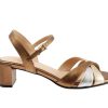 Heeled Sandals * | Hot Sale Women'S Trotters Majesty Dress Sandals Metallic Multi