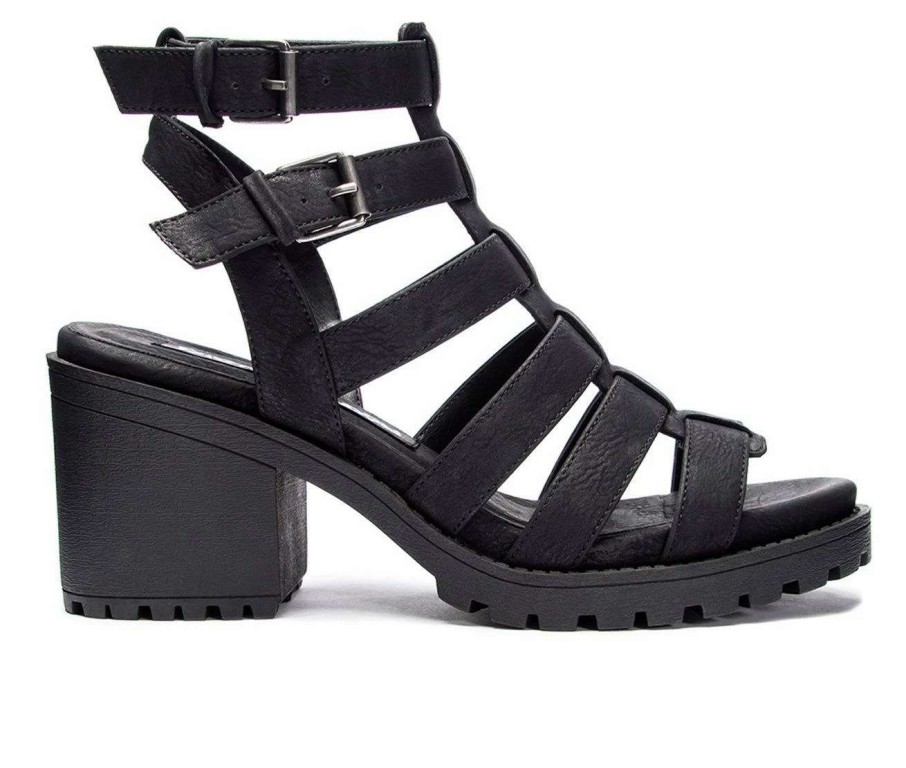 Heeled Sandals * | Best Reviews Of Women'S Dirty Laundry Fun Stuff Heeled Sandals Black