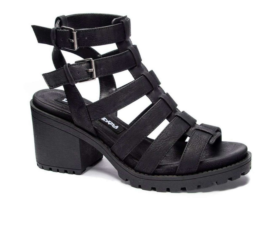 Heeled Sandals * | Best Reviews Of Women'S Dirty Laundry Fun Stuff Heeled Sandals Black