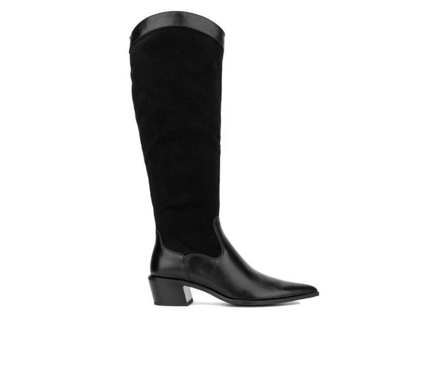 Heeled Boots * | Best Deal Women'S Torgeis Venezia Knee High Boots Black