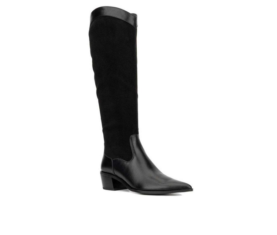 Heeled Boots * | Best Deal Women'S Torgeis Venezia Knee High Boots Black