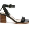 Heeled Sandals * | New Women'S Rag & Co Dolph Dress Sandals Black