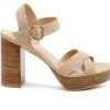 Heeled Sandals * | Top 10 Women'S Rag & Co Choupette Dress Sandals Nude