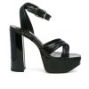 Platform Heels * | Buy Women'S London Rag Nyle Platform Dress Sandals Black