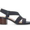 Heeled Sandals * | Best Sale Women'S Bella Vita Jodi Dress Sandals Navy Tex Gore