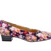 Block Heels * | Deals Women'S Trotters Doris Pumps Wash Floral