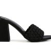 Heeled Sandals * | Brand New Women'S London Rag L Look Dress Sandals Black