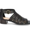 Heeled Sandals * | Coupon Women'S Bella Vita Betsy Dress Sandals Black Leather