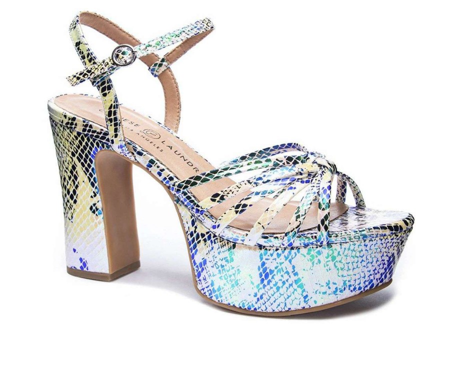 Heeled Sandals * | Best Pirce Women'S Chinese Laundry Doll Platform Heels Opal Multi