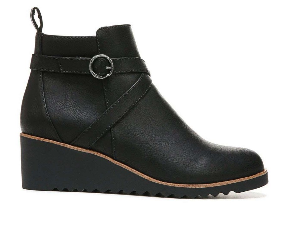 Ankle Boots And Booties * | Brand New Women'S Lifestride Zinfandel Booties Black