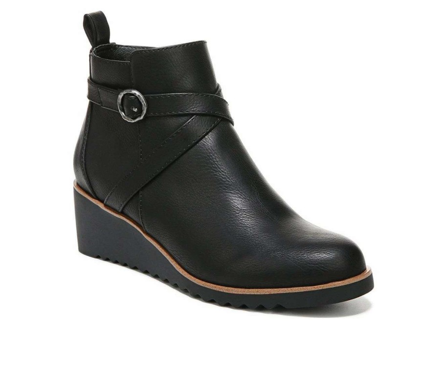 Ankle Boots And Booties * | Brand New Women'S Lifestride Zinfandel Booties Black