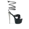 Platform Heels * | Deals Women'S London Rag Pop Era Platform Stiletto Sandals Black