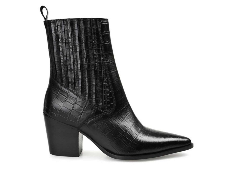 Heeled Boots * | Best Pirce Women'S Journee Signature Markka Booties Black