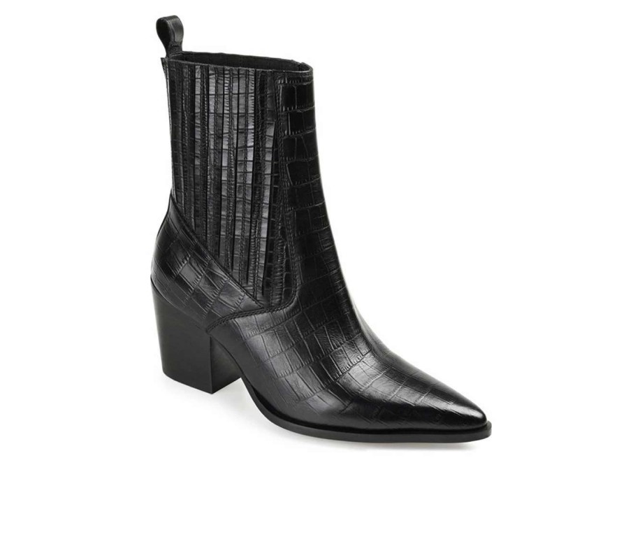 Heeled Boots * | Best Pirce Women'S Journee Signature Markka Booties Black