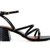 Heeled Sandals * | Promo Women'S London Rag Right Pose Dress Sandals Black