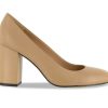 Block Heels * | Outlet Women'S Bella Vita Nara Pumps Nude Leather