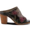 Heeled Sandals * | Best Pirce Women'S L'Artiste Stylin Dress Sandals Black Multi