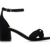 Heeled Sandals * | Brand New Women'S Y-Not Dynesty Dress Sandals Black Nub