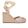 Wedge Heels * | Cheap Women'S Nine West Frienda Wedges Whtie Floral