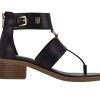 Heeled Sandals * | Best Deal Women'S Tommy Hilfiger Obell Block Heeled Sandals Black