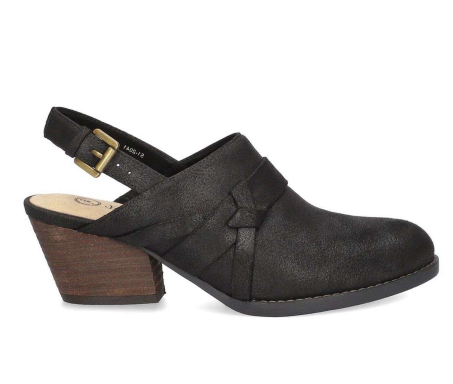 Block Heels * | Brand New Women'S Bella Vita Kimberly Booties Black