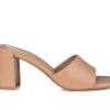 Heeled Sandals * | Cheap Women'S Journee Collection Alisia Dress Sandals Tan